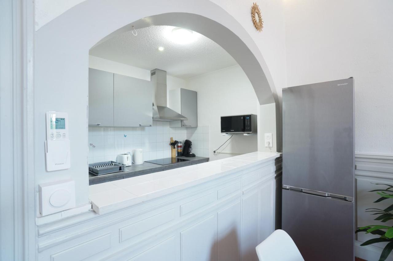 Appartement Du Forum,La Gare, 50 M2 , Climatisation, Garage, Cour ナルボンヌ エクステリア 写真