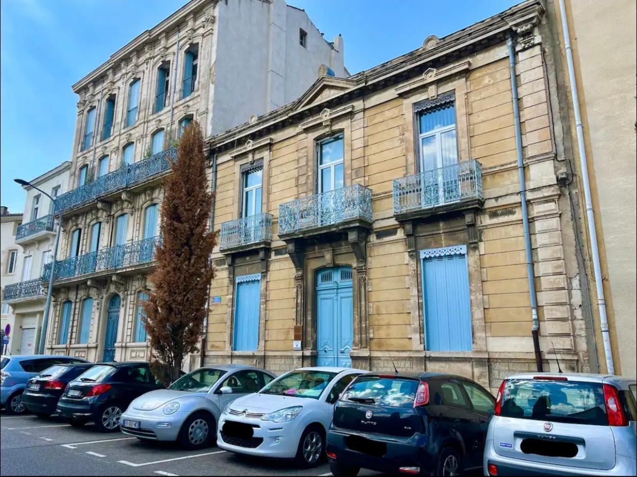 Appartement Du Forum,La Gare, 50 M2 , Climatisation, Garage, Cour ナルボンヌ エクステリア 写真